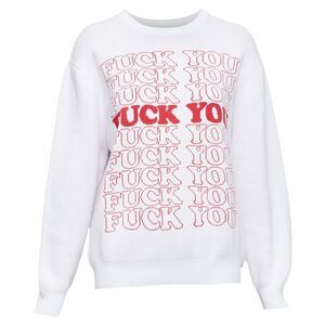 Supreme Hysteric Glamour Slogan Sweater